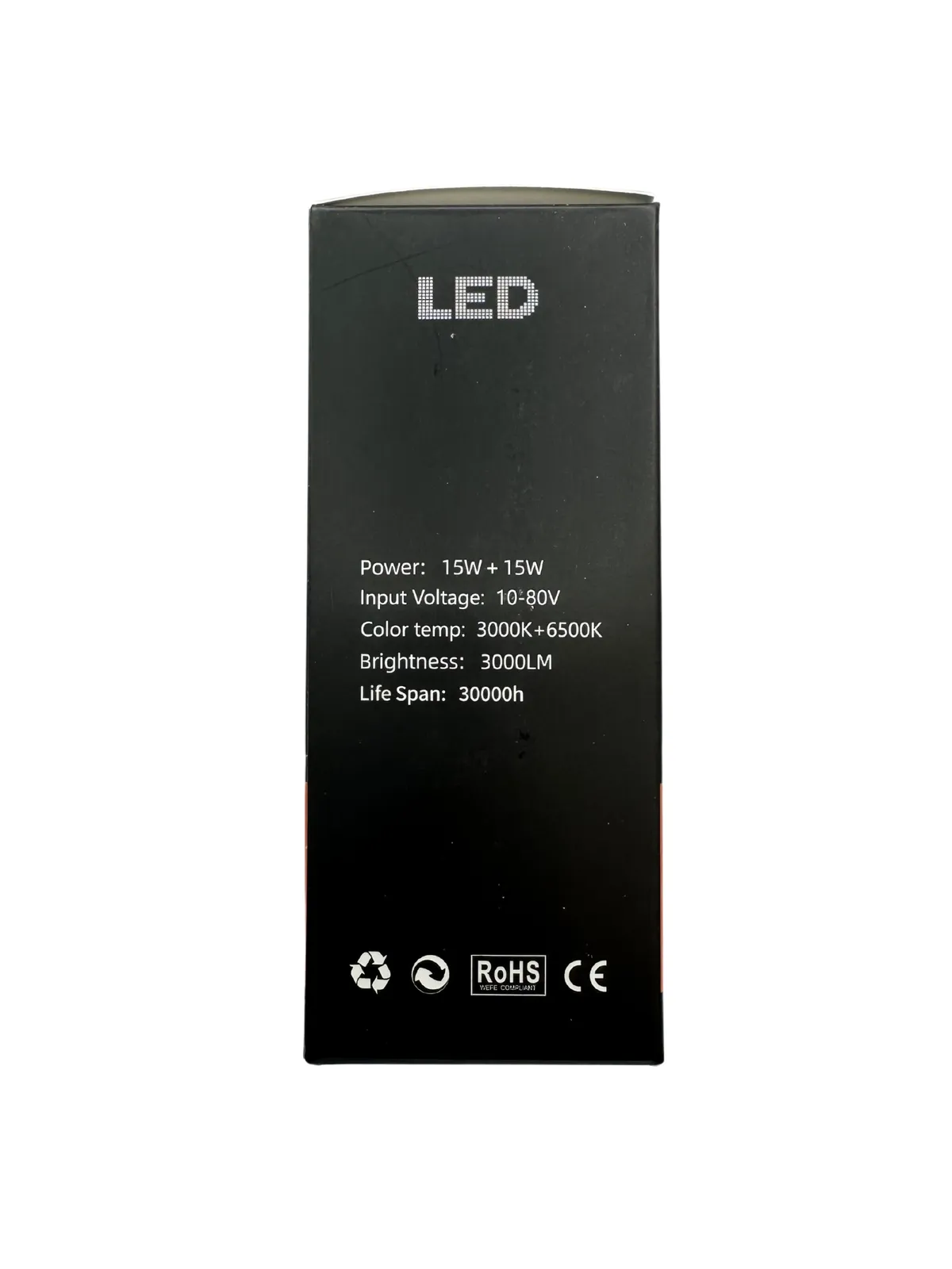 GK "Easy Switch" 3 Function LED Amber/White Pod Lights product image