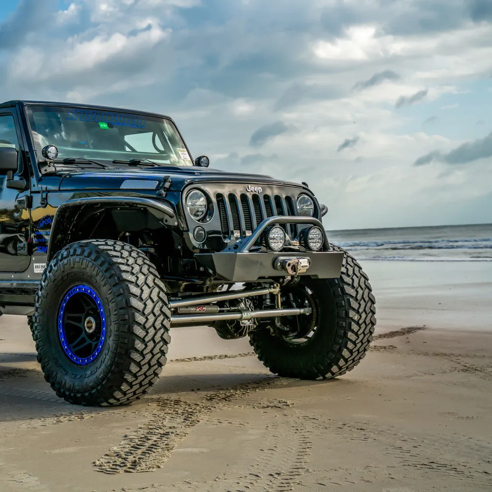 0718 Wrangler Krawler Lite Front Bumper With Hoop Raw product image