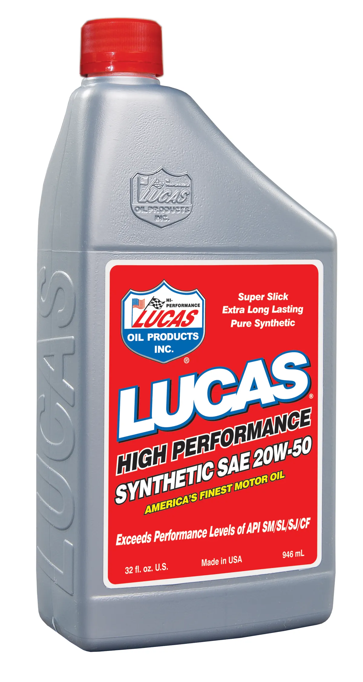 Lucas Oil Products 10054 Synthetic SAE 20W-50 Racing Oil product image