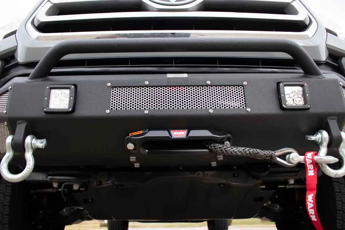 Fishbone Offroad Center Stubby Winch Bumper for 2016-2023 Toyota Tacoma FB21311 product image