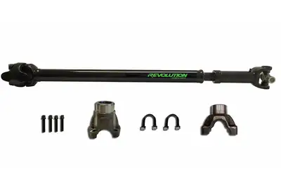 Revolution Gear & Axle Jeep Wrangler JK Front 1310 CV Driveshaft 2 or 4 Door with Pinion Yoke Revolution Gear