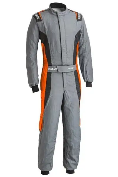 Sparco Motor Sports Suit Victory Pro Gry/Org Large / X-Large