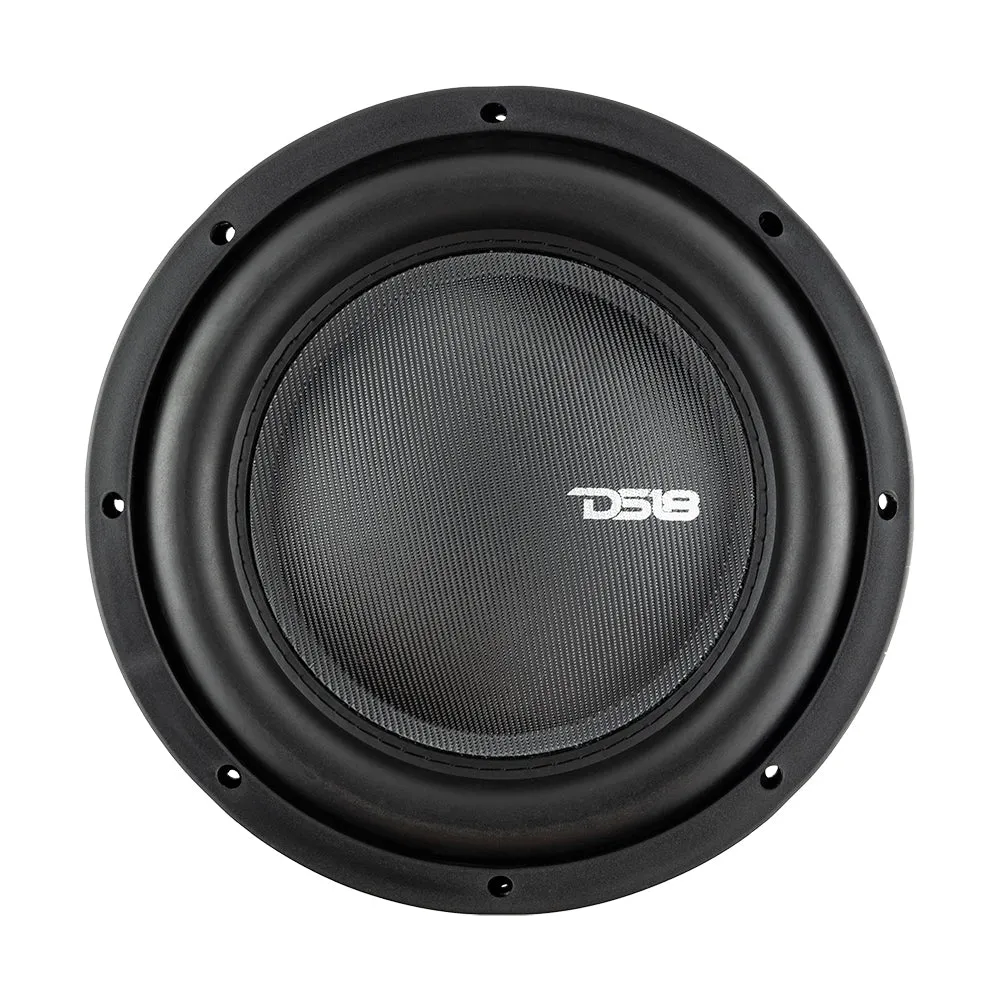 IXS Shallow-Mount 10" Fiber Glass Subwoofer 600 Watts Rms DVC 4-Ohm product image