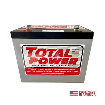 Total Power Racing Batteries 16V Racing Battery AGM 725CA 42lbs.