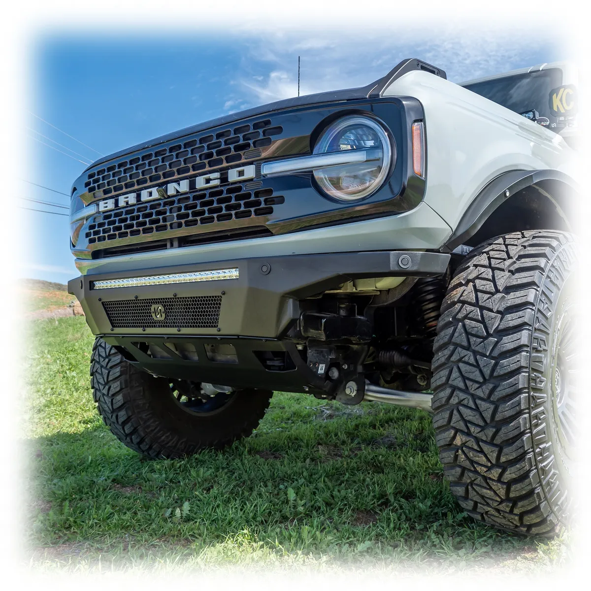 2021+ Ford Bronco Hyperlyte Front Bumper & Skid Plate product image