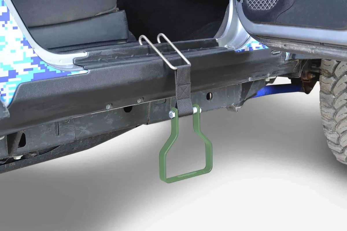 Steinjäger Exterior Accessories Wrangler JK 2007-2018 Steps Locas Green product image