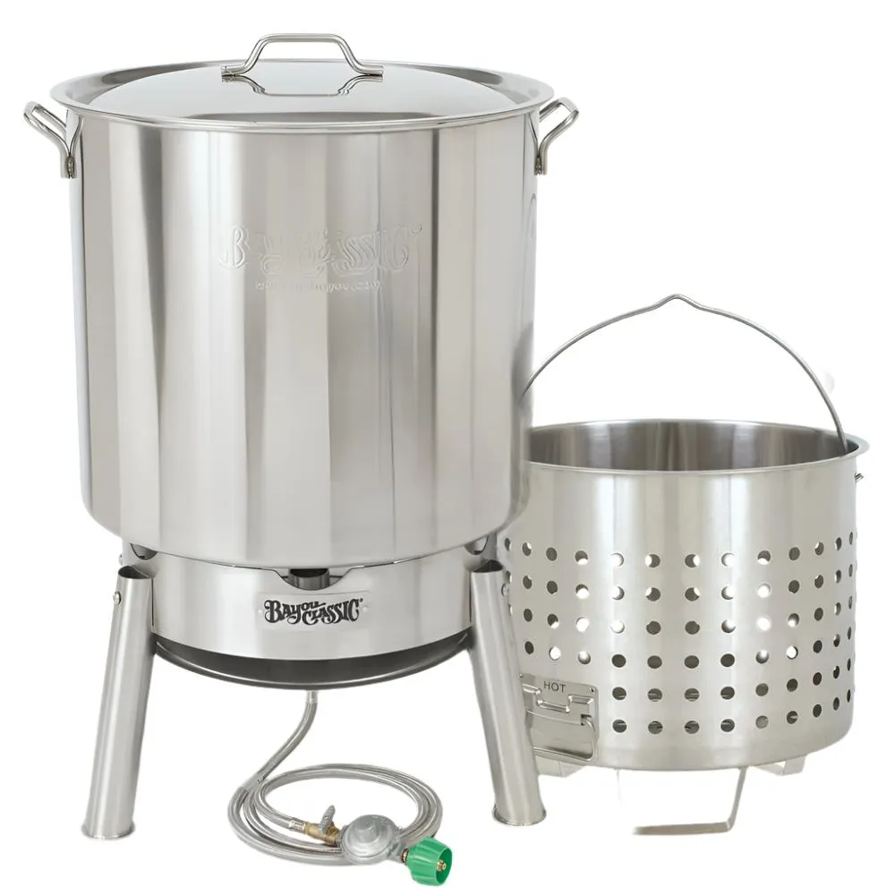 82-qt Stainless Bayou® Steam and Boil Cooker Kit product image