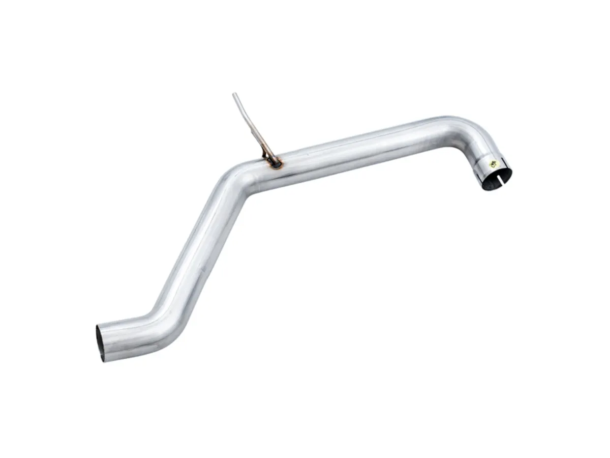 AWE Track Edition Exhaust - Non-Resonated - for MK7 Jetta GLI w/ Stock Downpipe - Chrome Silver Tips product image