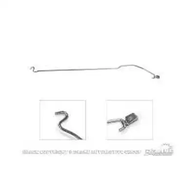 Drake Muscle Drake Muscle Cars 05-09 Hood Prop Rod Stainless