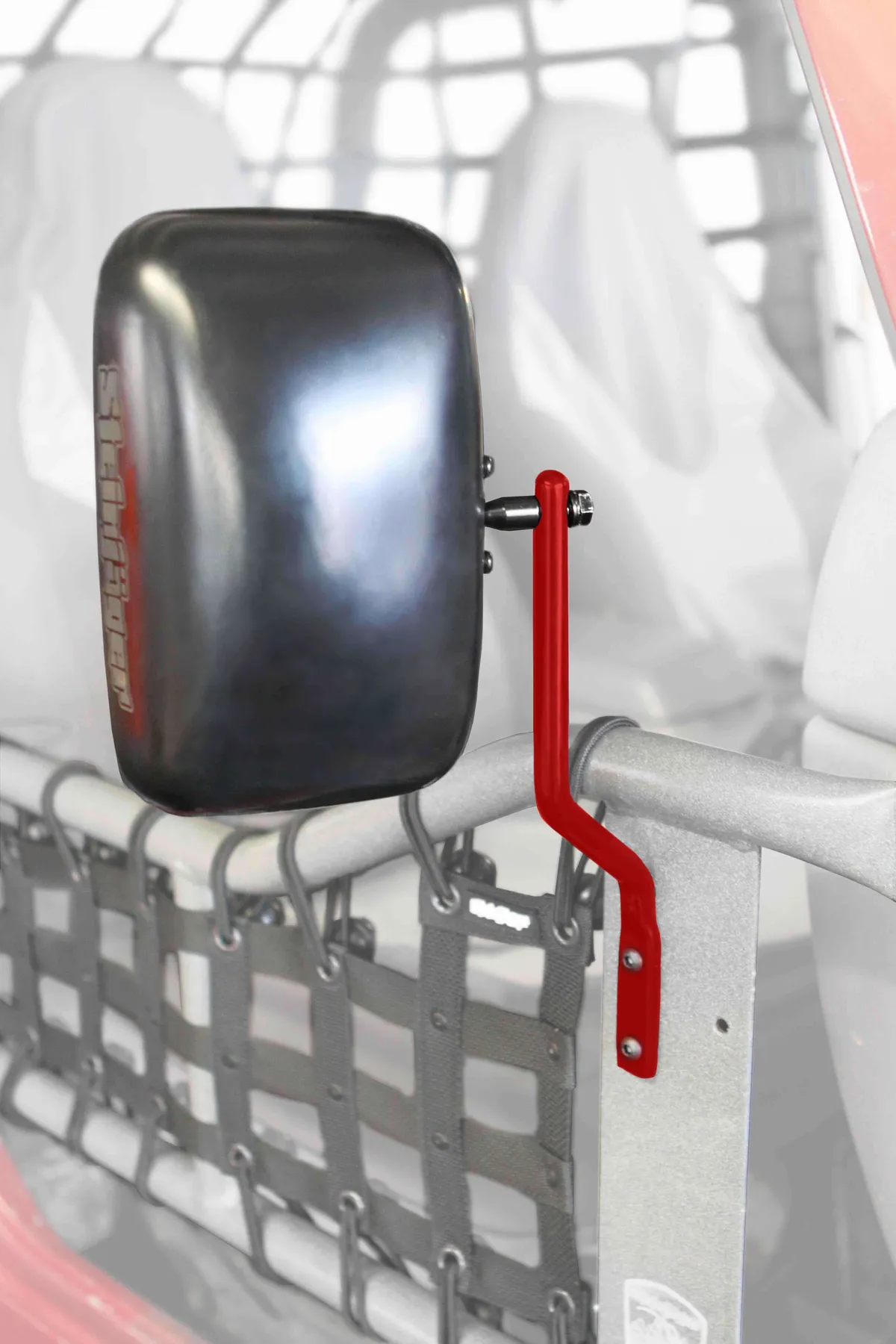 Steinjäger Doors Wrangler TJ 1997-2006 Mirror Legs to Fit Tube Doors Red Baron product image
