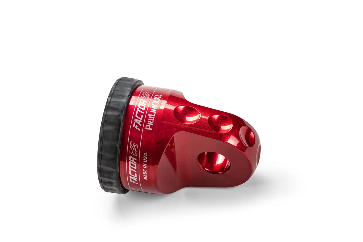Factor 55 00210-01 Prolink XXL Winch Shackle Mount -- Red product image
