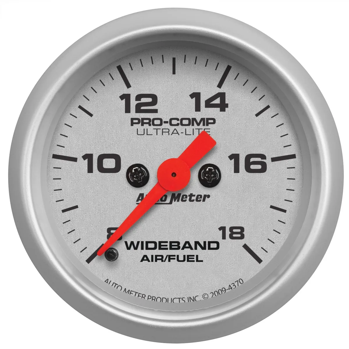 Gauge, Air/Fuel Ratio-Wideband, Analog, 2 1/16", 8:1-18:1, Stepper Motor, Ultra-Lite product image