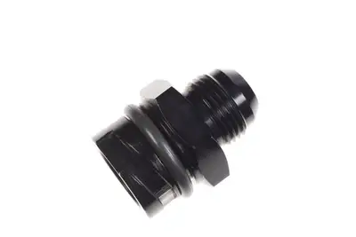 Redhorse Performance 12an Male Valve Cover Oil Cap Aluminum Black