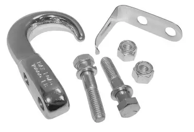Steinjager Steinjäger Recovery and Towing CJ-8 1981-1986 Tow Hook Kit Chrome