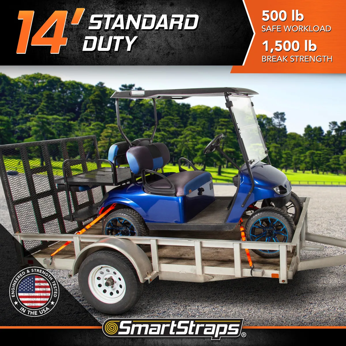 14ft 3000lb Camox Ratchet Tie Down 4 pk Camo product image