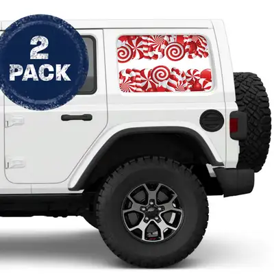 Under The Sun Inserts Candy Land Side Windows Printed Vinyl Decal