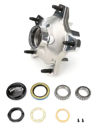 Winters Hub Kit Front Wide 5 Snap Cap Perm Mold Alum