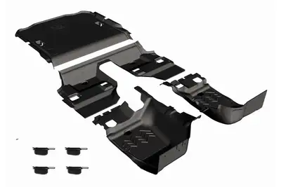 Armorlite 1118 Wrangler JK 2DR 4pc Full Kit Composite Flooring Mesa Smoke