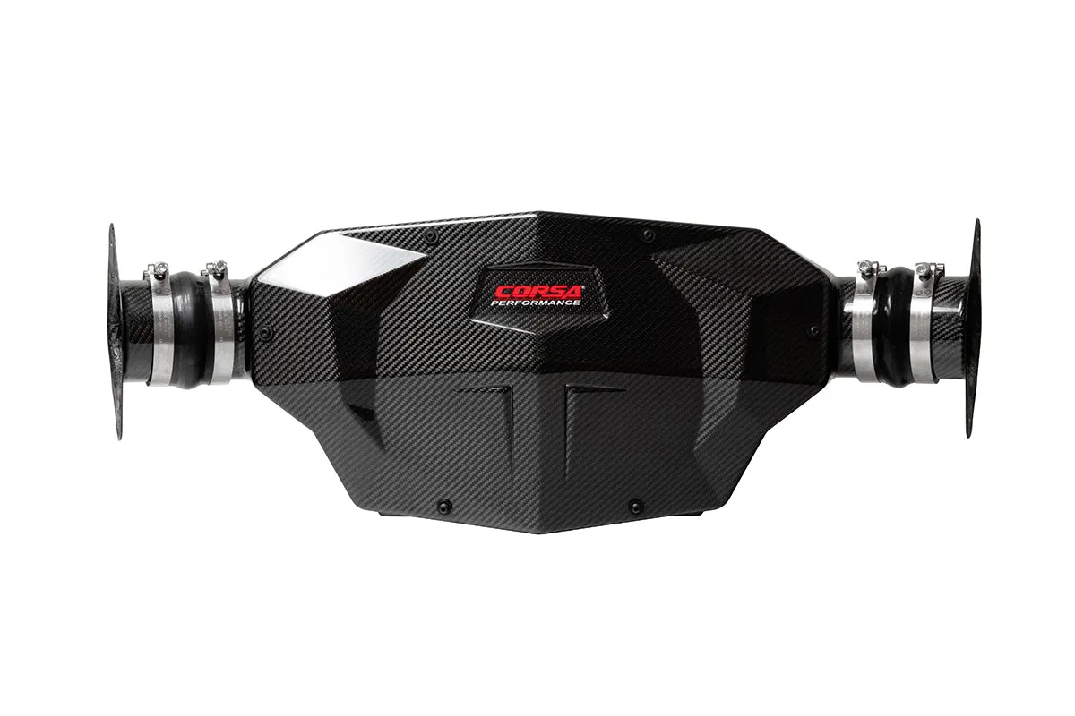 Corsa Performance C8 Corvette Carbon Fiber Air Intake with DryTech 3D No Oil Filtration product image