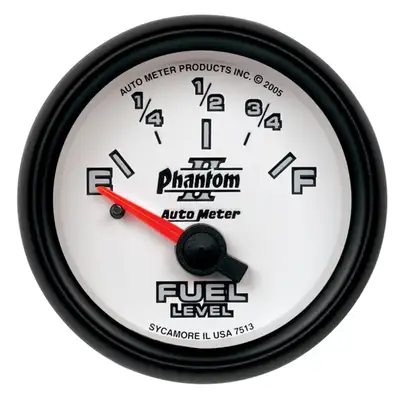 AutoMeter 2-1/16 In. Fuel Level, 0-90 o, Sse, gm