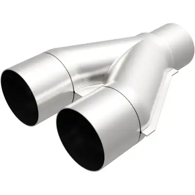 MagnaFlow Exhaust Products Smooth Trans y 3.50/4 x 13in. C/D Stainless Steel Ypipe