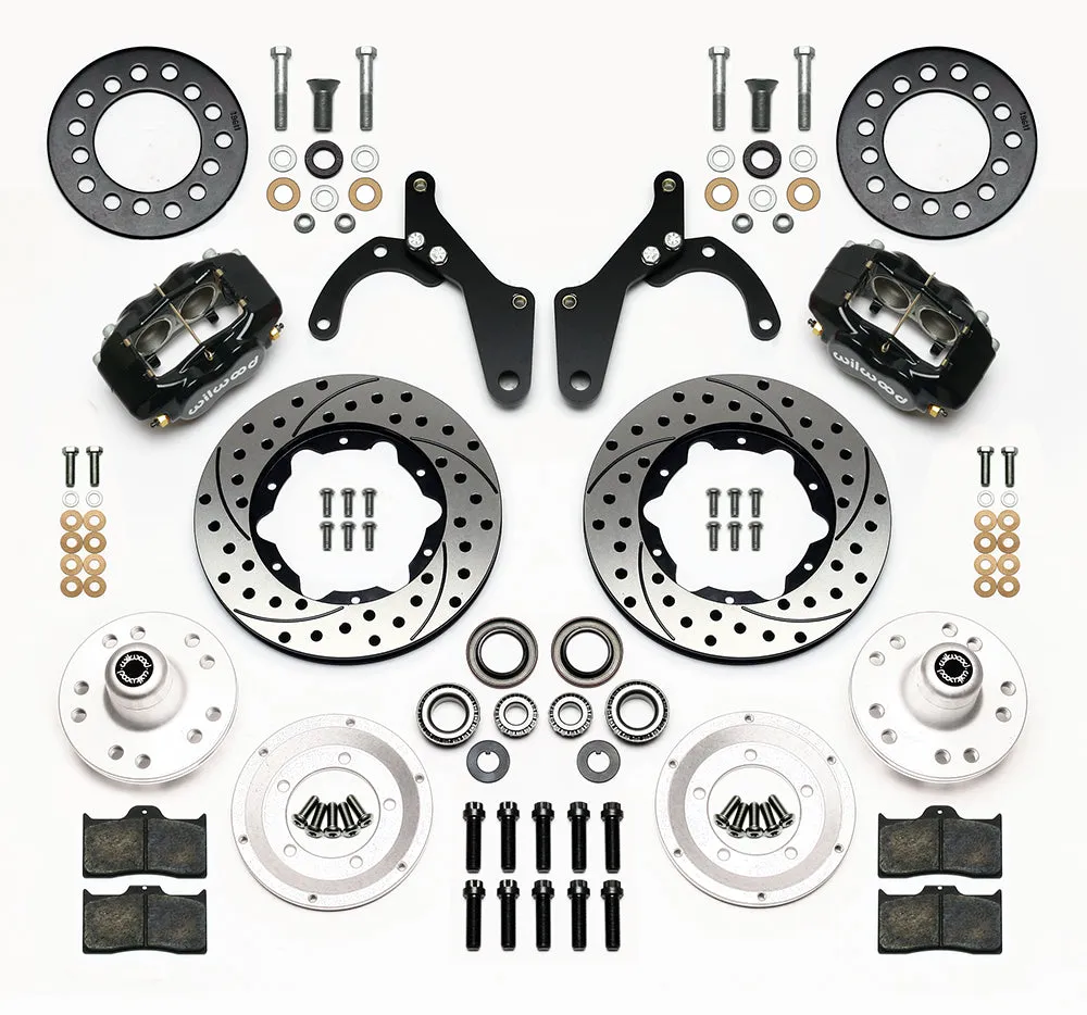 1959 - 1964 Chevrolet Forged Dynalite Pro Series Front Brake Kit - 140-12458 product image