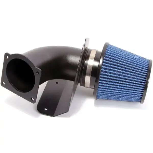 1999-2004 Mustang 3.8l v6 Cold Air Intake - Fenderwell Style Blackout product image