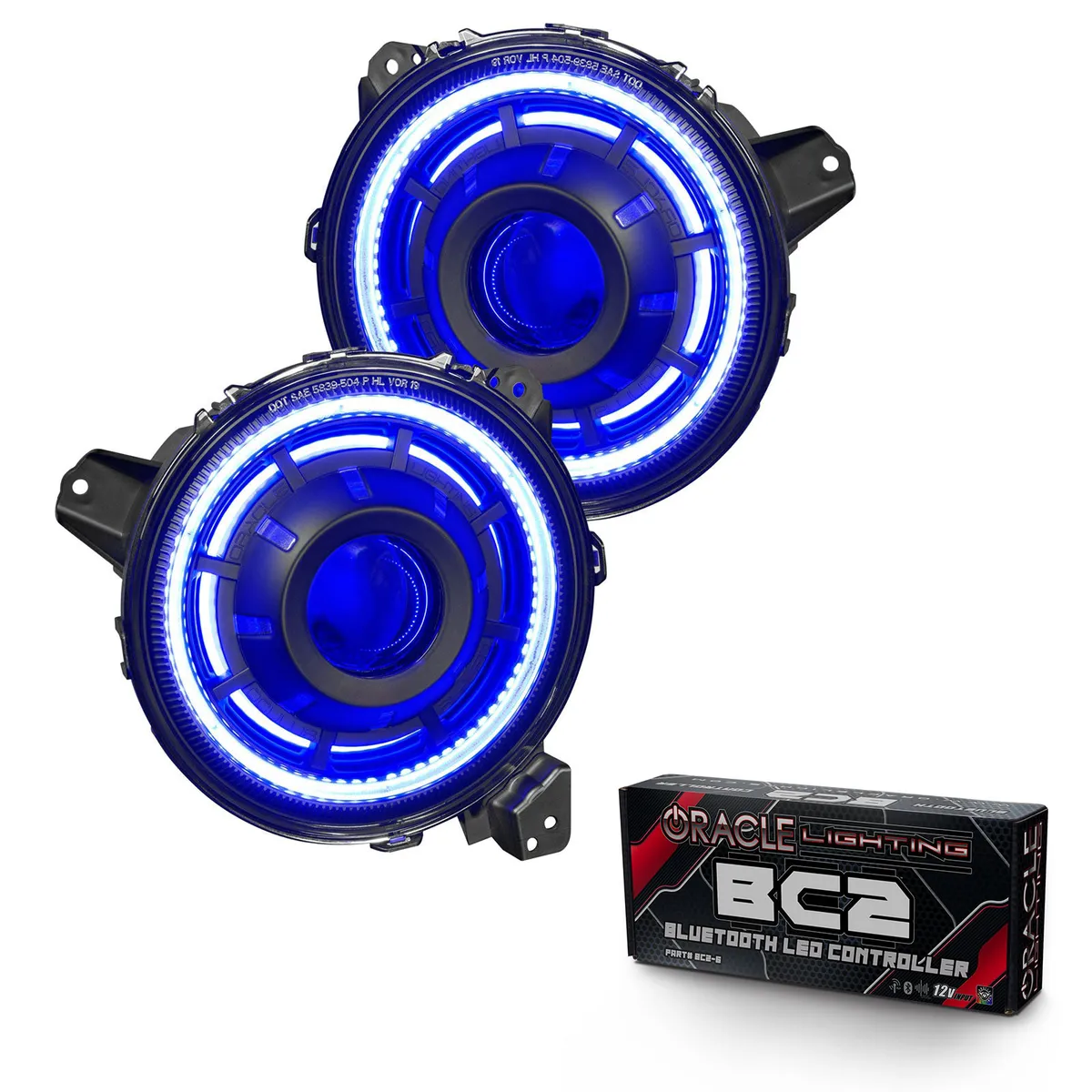 Oracle Oculus ColorSHIFT Bi-LED Projector Headlights for Jeep Wrangler JL product image