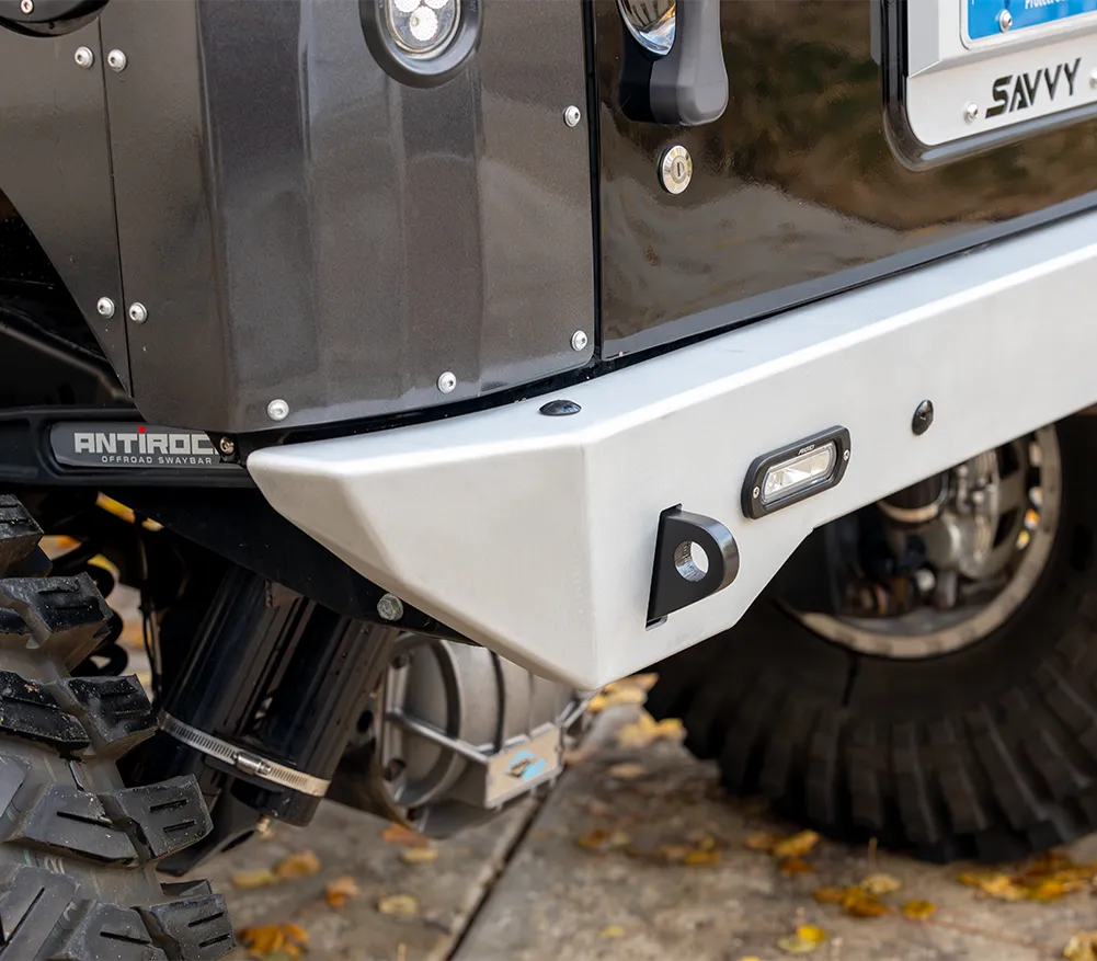 07c Wrangler Krawler Lite High Clearance Rear Bumper Raw product image
