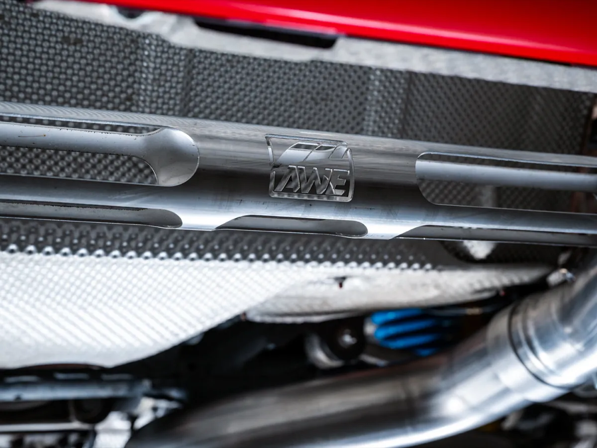AWE SwitchPath™ Catback Exhaust for BMW F8X M3/M4 - Diamond Black product image