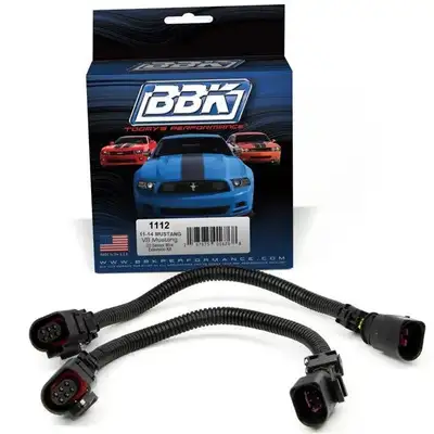 BBK Performance 2011-2014 Mustang 5.0l Front o2 Extensions - 12in Pair