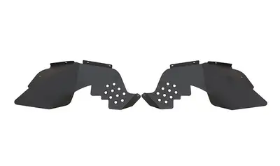 Fishbone Offroad Jeep JK Inner Fenders 07-18 Wrangler JK Front/Rear Set Of 4 Aluminum Black Powdercoat Fishbone Offroad