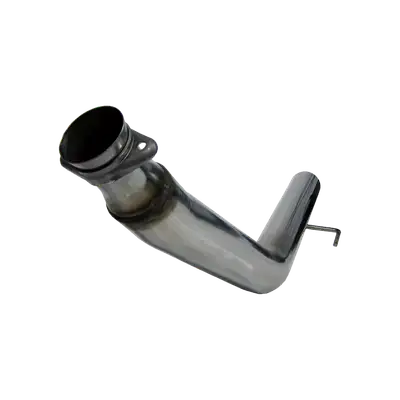 MBRP Exhaust Armor Plus Turbocharger Down Pipe; 4 in.; T409 Stainless; 4 in. Dual Wall Tip;