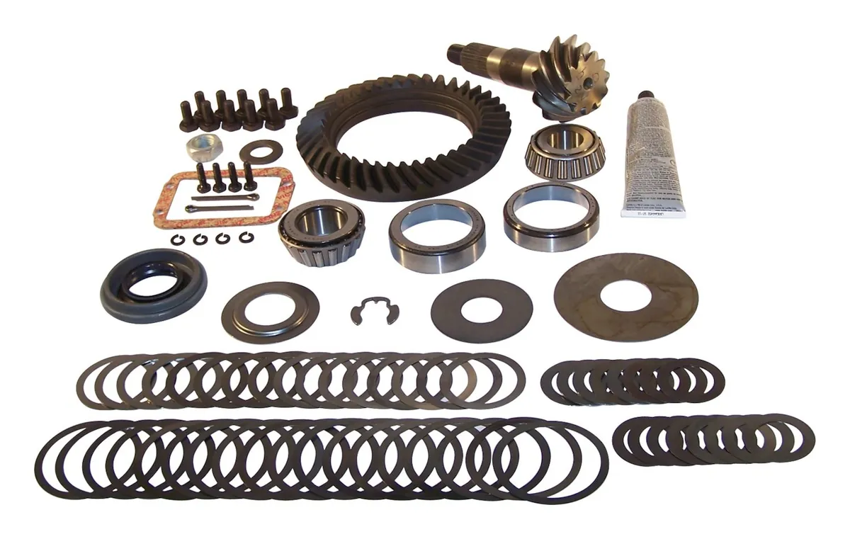 Crown Automotive Jeep Replacement 4746074 Ring & Pinion Kit for Select Jeep 84-99 YJ, XJ, MJ w/ D30 Front Axle, 3.73 Ratio product image