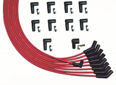 Moroso Wire Set Ultra v8 135 Deg Plug Boots Hei Red Wire
