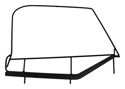 Crown Automotive Jeep Replacement 1997-2006 Wrangler TJ with Half Doors; Does not include door skins