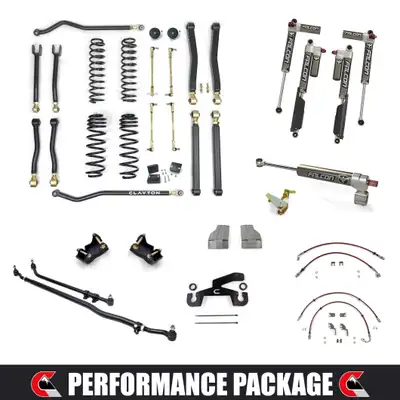 Clayton Off Road 3.5" Premium JL *392* - PACKAGE