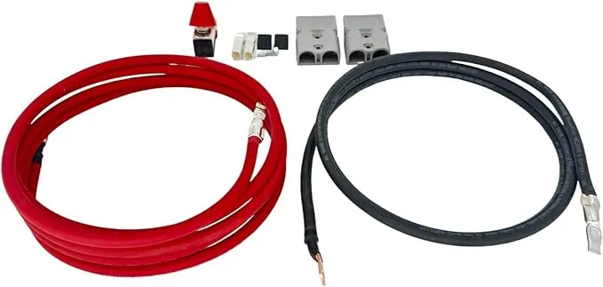 Thor's Lightning Air Compressor - 12V Quick Disconnect Kit 4 Gauge Wire product image