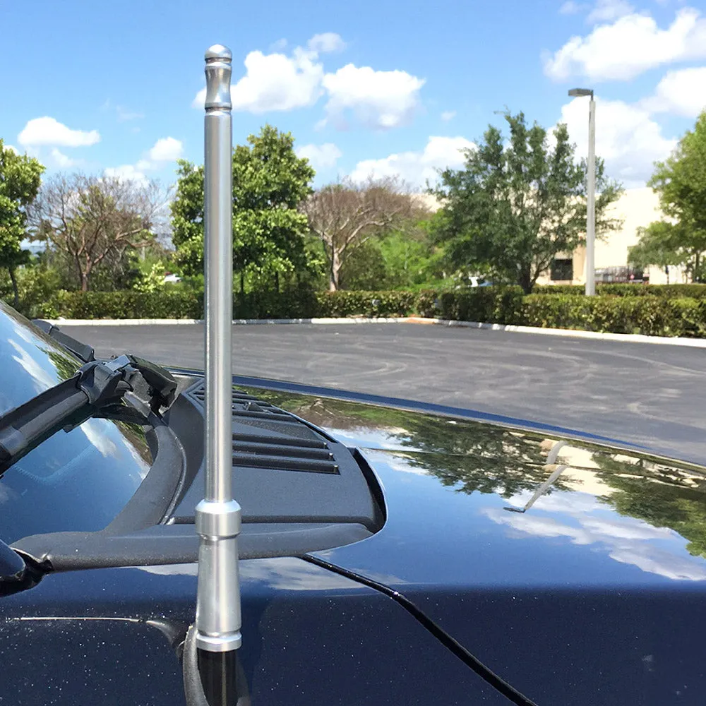 Aluminum 8" Antenna Mast (Fits OEM Factory Threaded Antenna) Multiple Colors product image