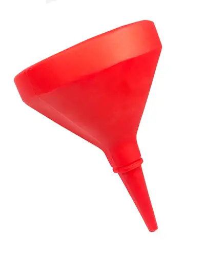 Sunoco Red D-Shaped Funnel