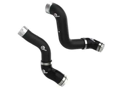 aFe Power AFE BladeRunner 2-1/2 IN 3 IN Aluminum Hot and Cold Charge Pipe Kit Black GM Colorado/Canyon 23-24 L4-2.7L (t)