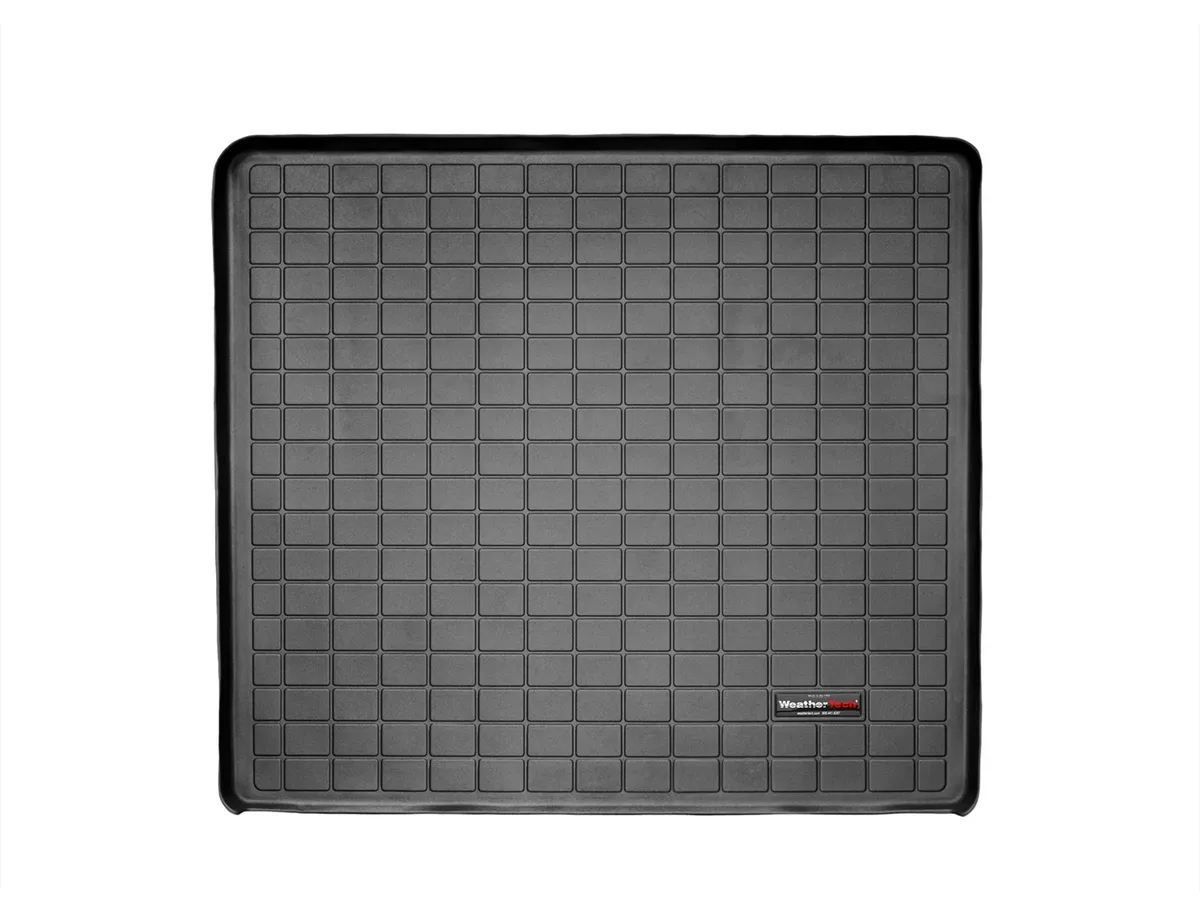 2010 + Toyota 4Runner Black Cargo Liners Behind 2nd Row fits with no 3rd row seating no double decker system product image