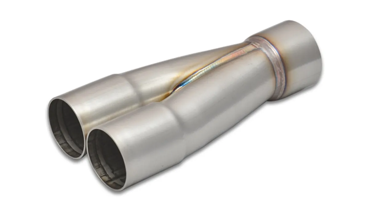 Vibrant Performance - 10352 - 2-1 Merge Collector, 1.75 in. Inlet I.D. x 2 in. Outlet O.D., 8.00 in. Overall Length product image