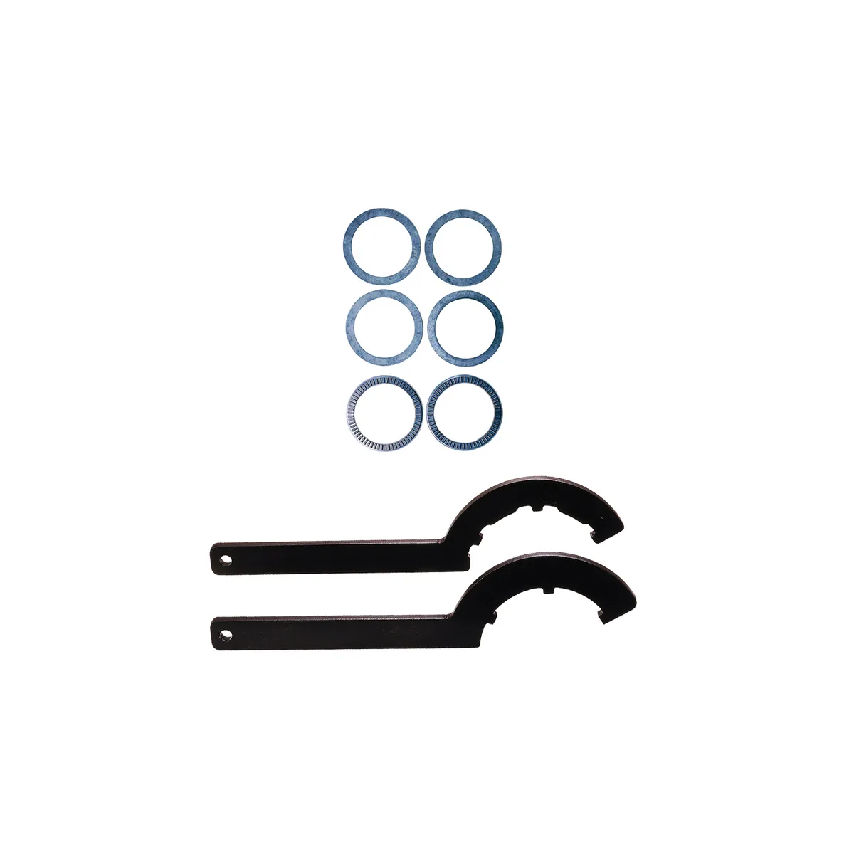 QA1 7888-110 Kit, Thrust Bearing/Spanner Set 2-Shocks, Spanner Wrenches & Bearing Kit product image