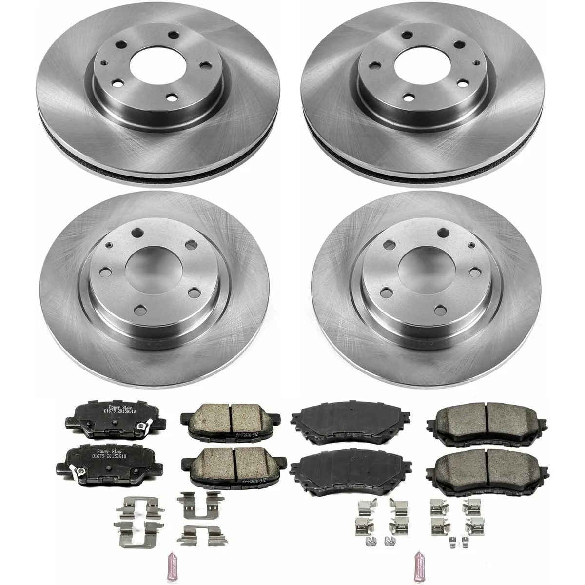 Z17 Direct Replacement Kit: Rotors; Ceramic Pads W/Hardware product image
