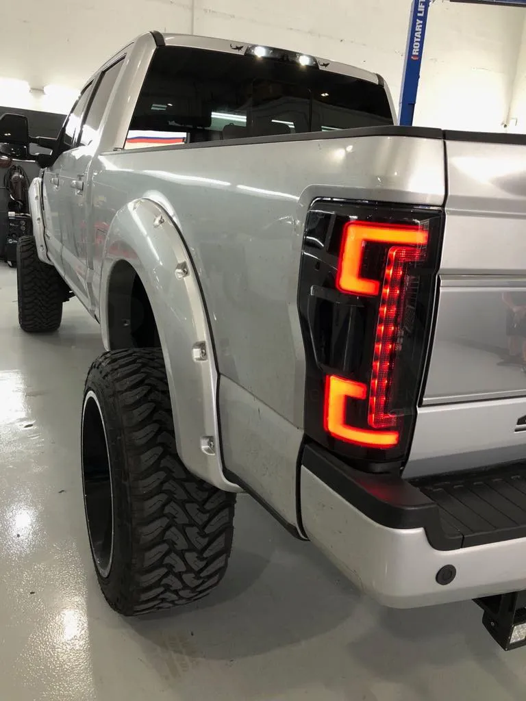 Ford Superduty F250350450550 17-19 Replaces OEM LED Style Tail Lights With Blis Blind Spot Warning System Oled Tail product image
