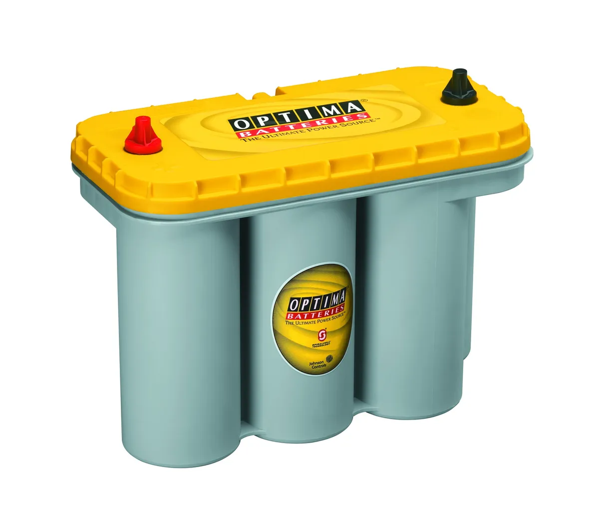 YellowTop® Deep Cycle Battery; UNBOXED; Grp. D31T;Cold Crank Amps 900;Crank Amps 1125;Res. Cap. 155;Ampere Hour 75;Threaded Terminal;L-12 13/16 in.;W-6.5 in.;H-9 3/8 in.; product image