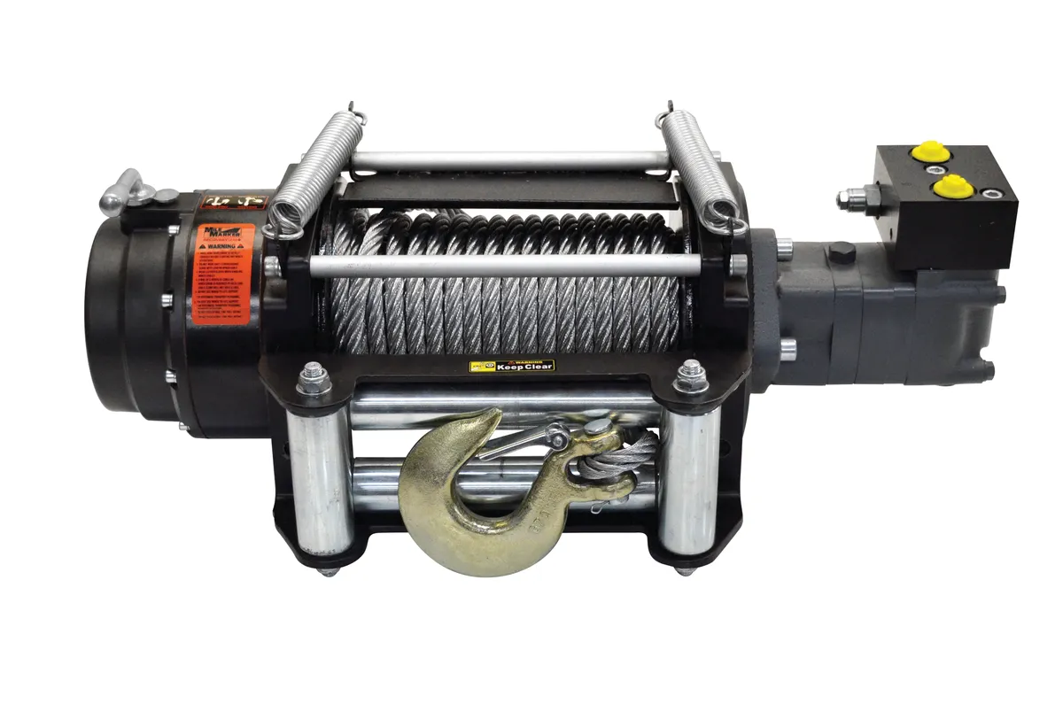 18000 LB Hydraulic Winch 1 Speed Free Spooling H Series Mile Marker product image