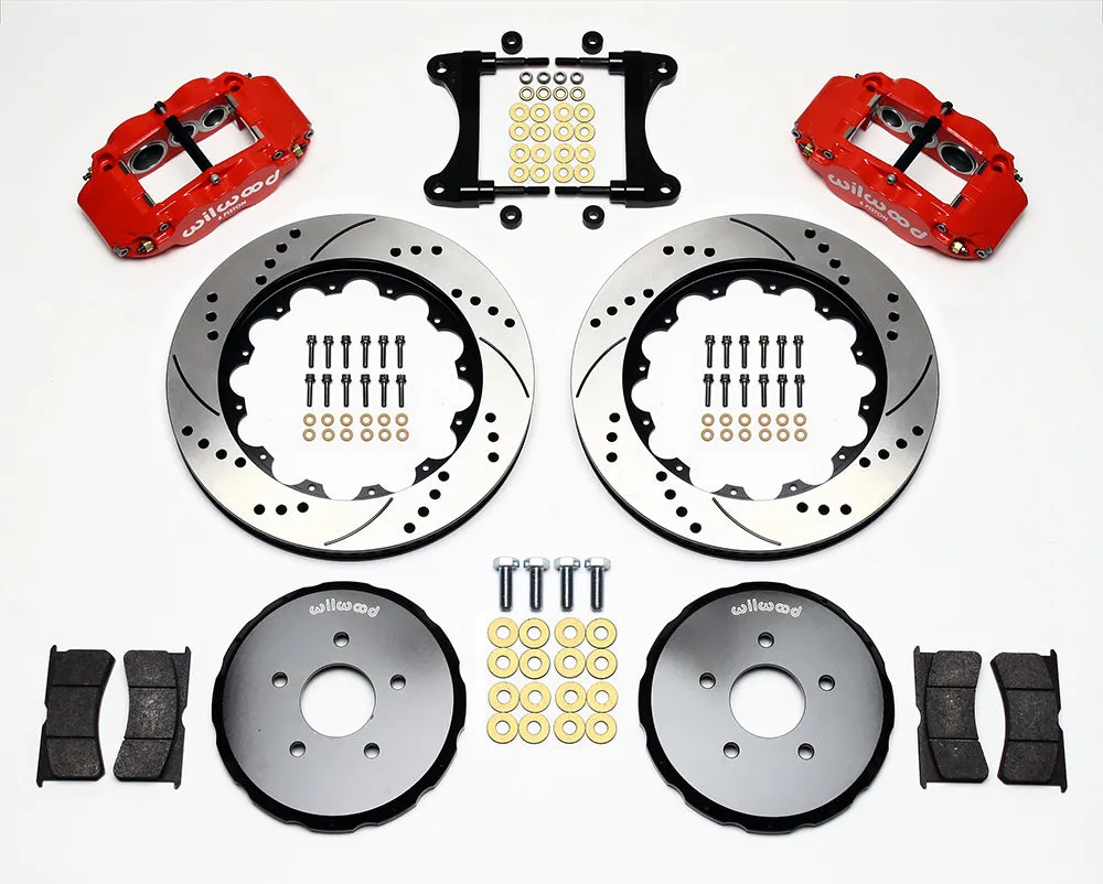 2007 - 2013 Infiniti, Nissan Forged Narrow Superlite 6R Big Brake Front Brake Kit (Hat) - 140-11584 product image