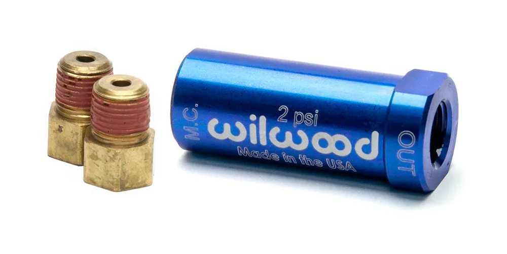 Wilwood KITRPV2LB.INLINEBLUE WFITTING product image